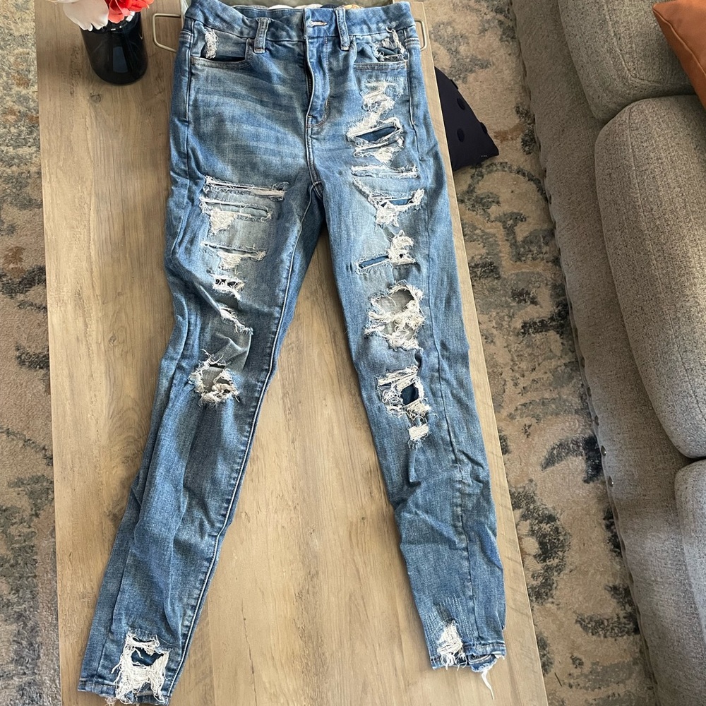 American eagle curvy jeans